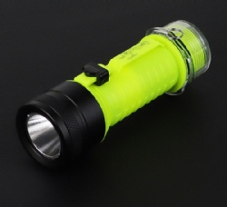Waterproof IPX8 diving flashlight Underwater Light LED Keychain